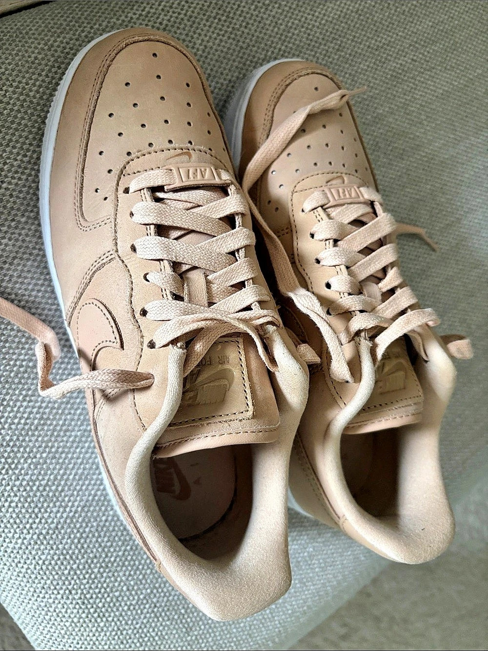 Nike Air Force 1 Low Sneakers Brown & White US 8 women’s